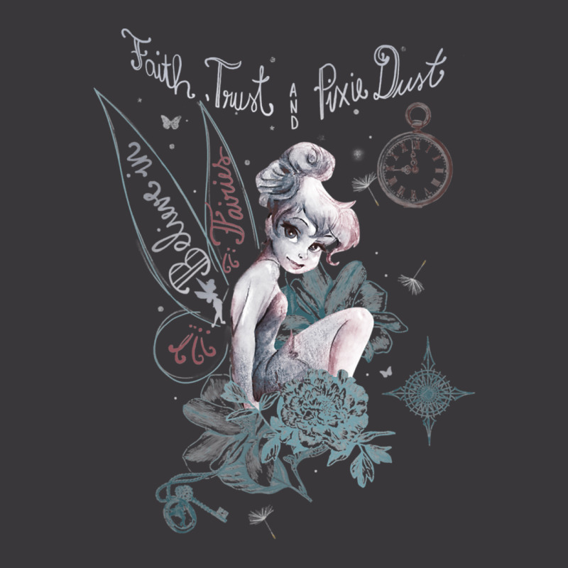 Tinkerbell Fairy Believe Fairies Faith Trust 1 Ladies Curvy T-Shirt by SaraBachmann | Artistshot