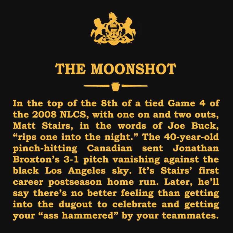 Artistshot Hot Trend Real Historical Philadelphia - The Moonshot Rear Car Mat | Artistshot