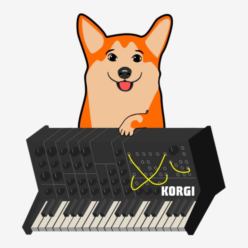 Funny Synthesizer Fan Korgi Corgi Dog Lover .png Travel Mug | Artistshot