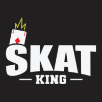 Skat King Card Game Irritate Playing Cards T-shirt | Artistshot