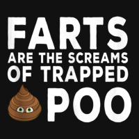 Farts Are The Screams Of Trapped Poop Baby Beanies | Artistshot