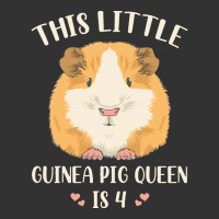 Cute Guinea Pig 4 Birthday T  Shirt Guinea Pig Quote For Your 4 Year O Baby Bodysuit | Artistshot