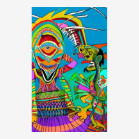 Sacred Plant Medicine Fuck The Pharmacy  Ayahuasca Landscape Canvas Print | Artistshot