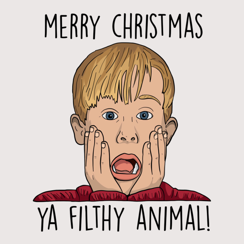 Merry Christmas Ya Filthy Animal 1 Pocket T-shirt | Artistshot