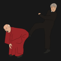 Father Ted Kicking Bishop Brennan Up The Arse Flannel Shirt | Artistshot