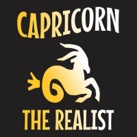 Capricorn The Realist T-shirt | Artistshot