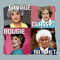 Savage Classy Bougie Ratchet The Golden Girls Unisex Sherpa-lined Denim Jacket | Artistshot