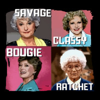 Savage Classy Bougie Ratchet The Golden Girls Men's Long Sleeve Pajama Set | Artistshot