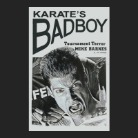 Mike Barnes   Karate's Bad Boy Poster 3/4 Sleeve Shirt | Artistshot