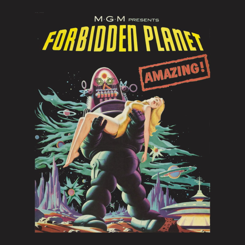 Forbidden Planet Poster 1 T-shirt | Artistshot