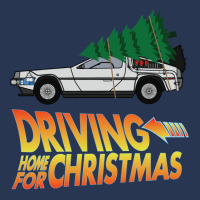 Driving Home For Christmas   Back To The Future Men Denim Jacket | Artistshot