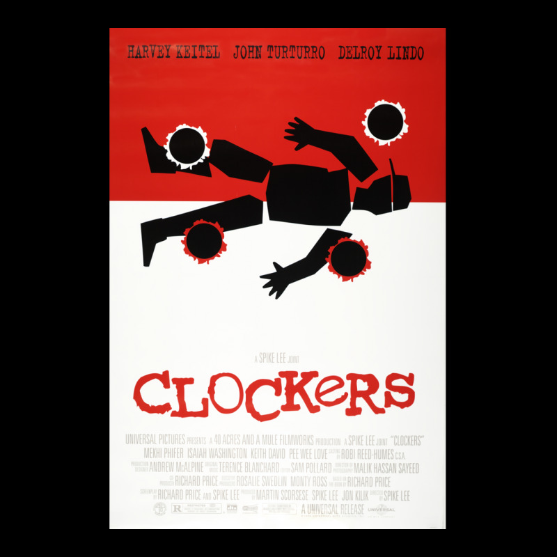 Clockers Movie Poster Cropped Hoodie by negadilogts | Artistshot