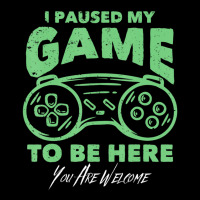 Gamer Joke I Paused My Game To Be Here Women's V-neck T-shirt | Artistshot