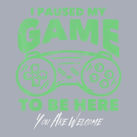 Gamer Joke I Paused My Game To Be Here Tank Dress | Artistshot