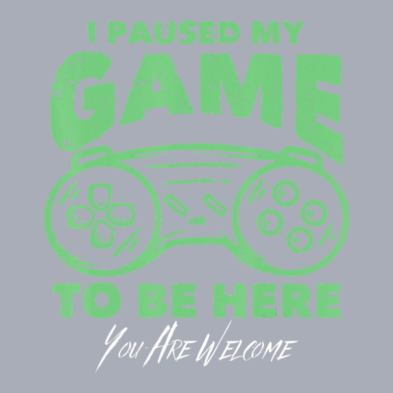 Gamer Joke I Paused My Game To Be Here Tank Dress by longho | Artistshot