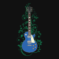 Blue Lp Style Electric Guitar Flowering Vines Full Set Car Mats | Artistshot