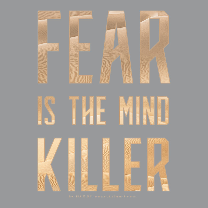 Dune   Fear Is The Mind Killer (light) Unisex Hoodie by amwayfigeljy | Artistshot