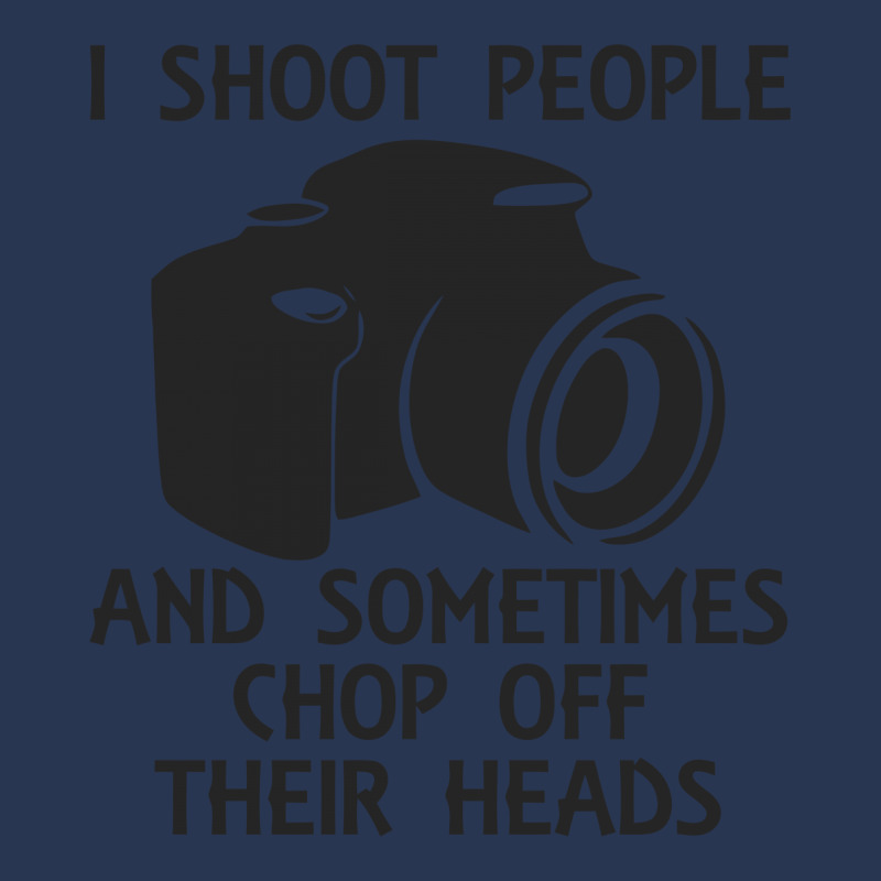 I Shoot People And Sometimes Chop Off Their Heads Men Denim Jacket by tompa shirt | Artistshot