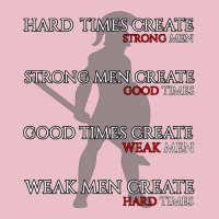 Hard Times Create Strong Men Adjustable Cap | Artistshot