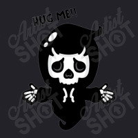 Cartoon Grim Reaper Want Hug Unisex Sherpa-lined Denim Jacket | Artistshot