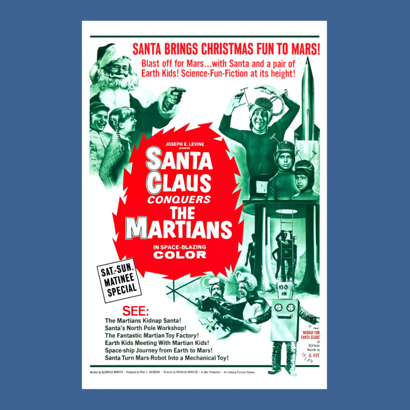 Santa Claus Conquers The Martians 1 Men's Polo Shirt | Artistshot