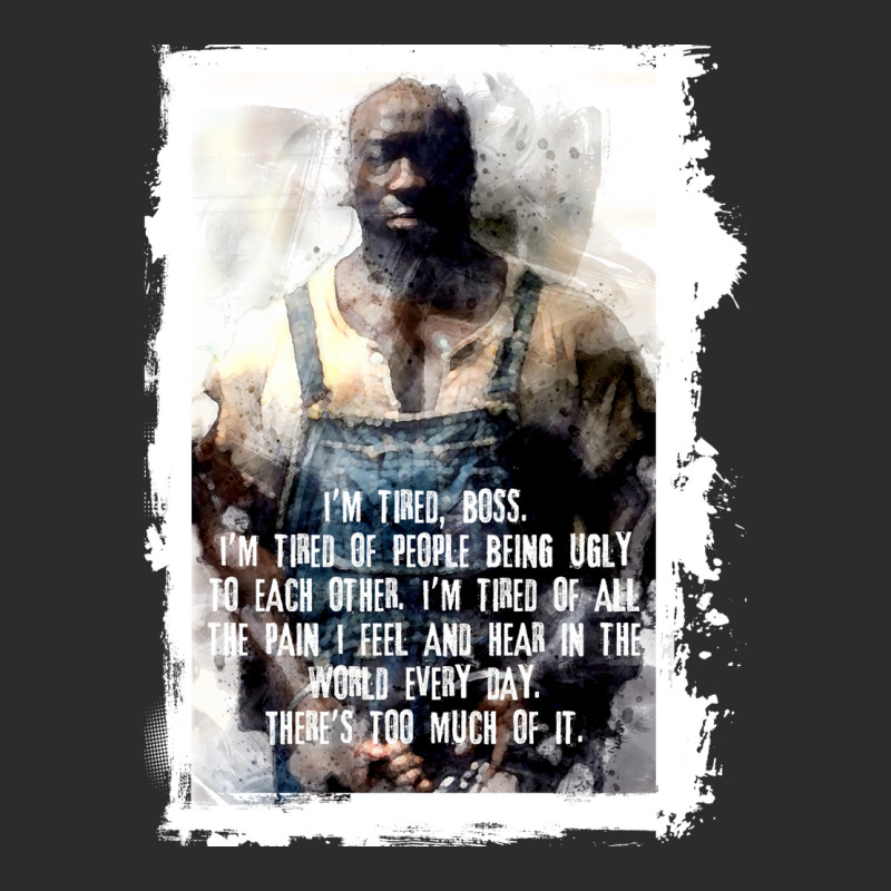 John Coffey Tired Watercolor Exclusive T-shirt by amwayfigeljy | Artistshot