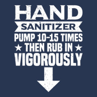 Hand Sanitizer Pump Then Rub In Humor Adult Jokes Ladies Denim Jacket | Artistshot