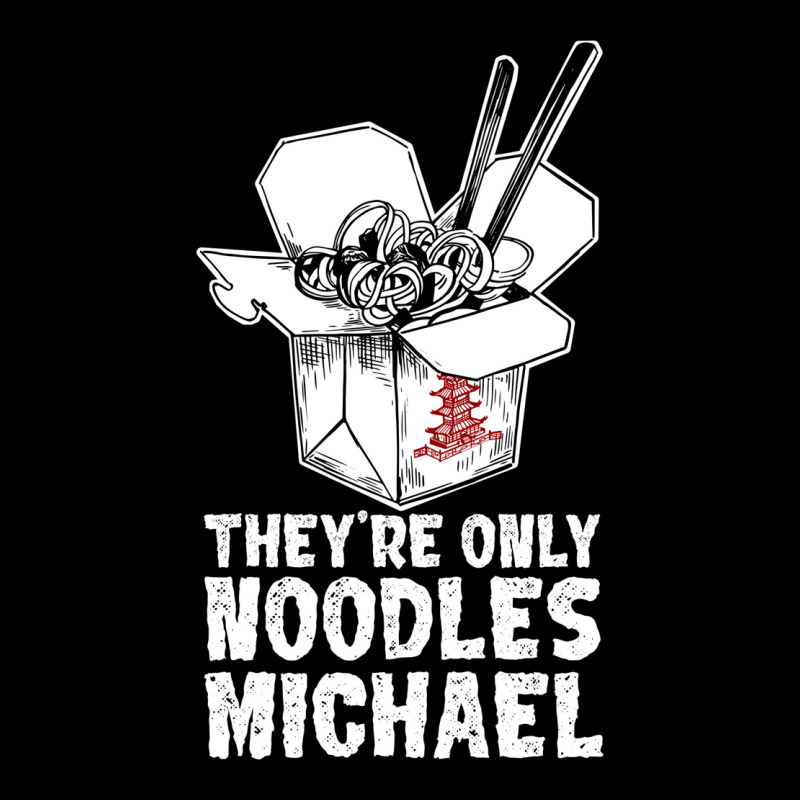 They're Only Noodles Michael Pocket T-shirt | Artistshot