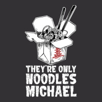 They're Only Noodles Michael Vintage Hoodie | Artistshot