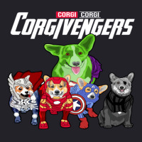 The Corgivengers Unisex Sherpa-lined Denim Jacket | Artistshot