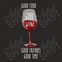 Food And Wine Festival For Wine Drinkers Ladies Fitted T-shirt | Artistshot