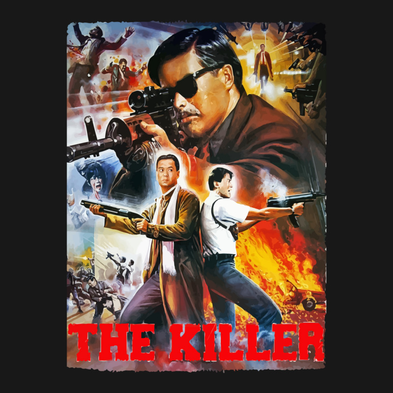 The Killer   Chow Yun Fat   John Woo   Danny Lee   Hong Kong Action Po Flannel Shirt | Artistshot