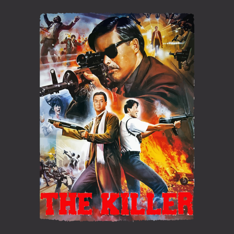 The Killer   Chow Yun Fat   John Woo   Danny Lee   Hong Kong Action Po Vintage Hoodie And Short Set | Artistshot