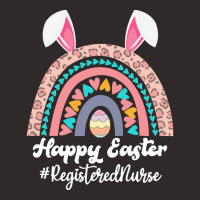 Registered Nurse Easter T  Shirt Happy Easter Rainbow Bunny Funny Regi Racerback Tank | Artistshot