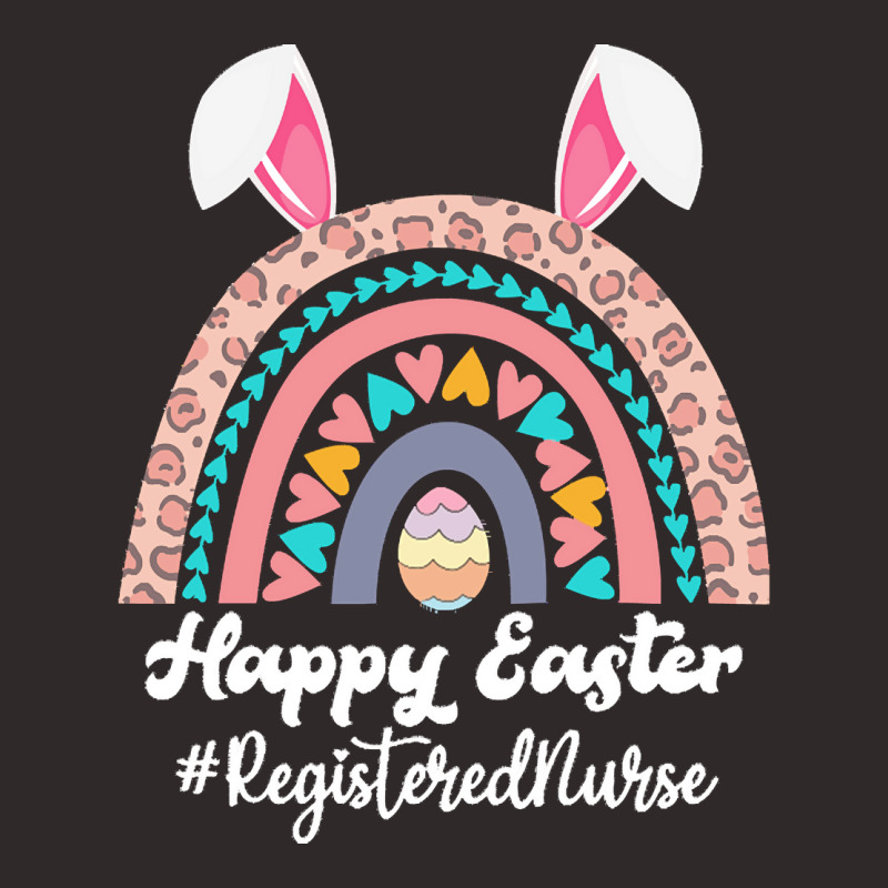 Registered Nurse Easter T  Shirt Happy Easter Rainbow Bunny Funny Regi Racerback Tank | Artistshot