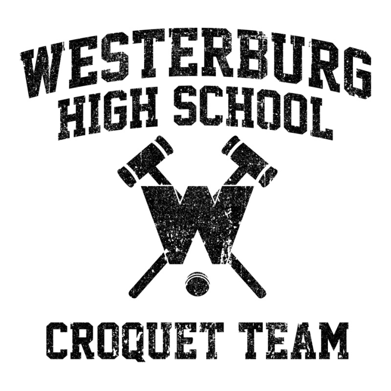 Westerburg High School Croquet Team (heathers) V-neck Tee | Artistshot