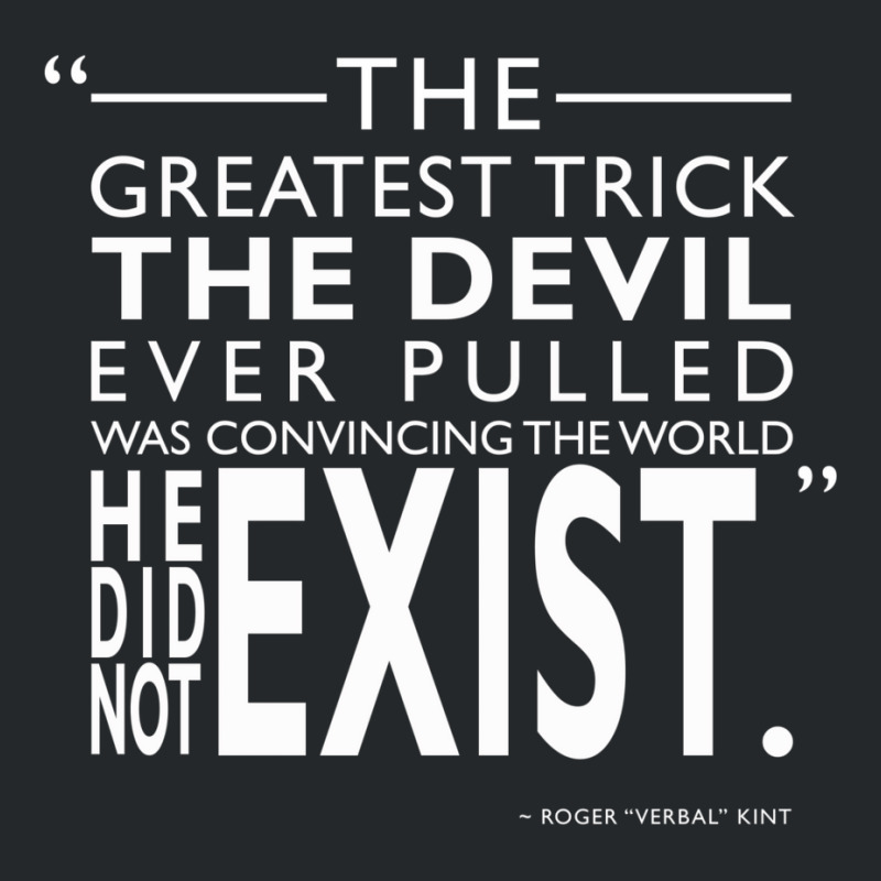 The Greatest Trick The Devil Ever Pulled 1 Crewneck Sweatshirt | Artistshot