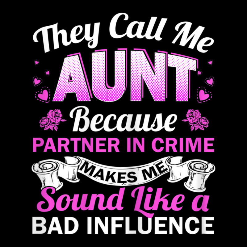 Aunt Bad Influence Rocking The Aunt Life Aunt Team Adjustable Cap | Artistshot