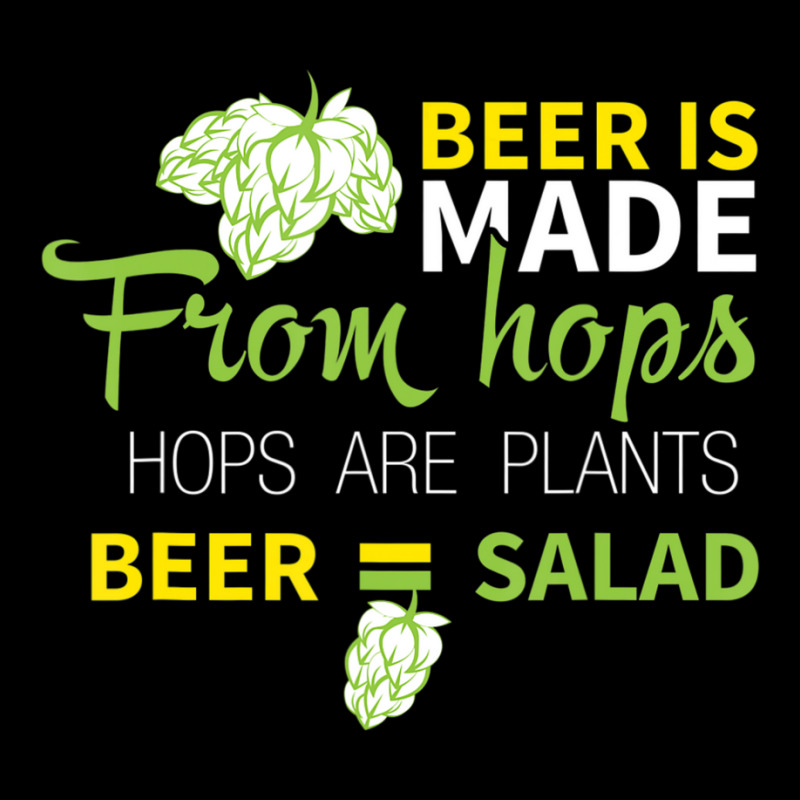 Beer Is From Hops Beer Equals Salad Alcoholic Party Zipper Hoodie by tiennguyen | Artistshot