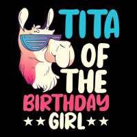 Tita Of The Birthday Girl Llama Bday Alpaca Party Graphic Youth T-shirt | Artistshot