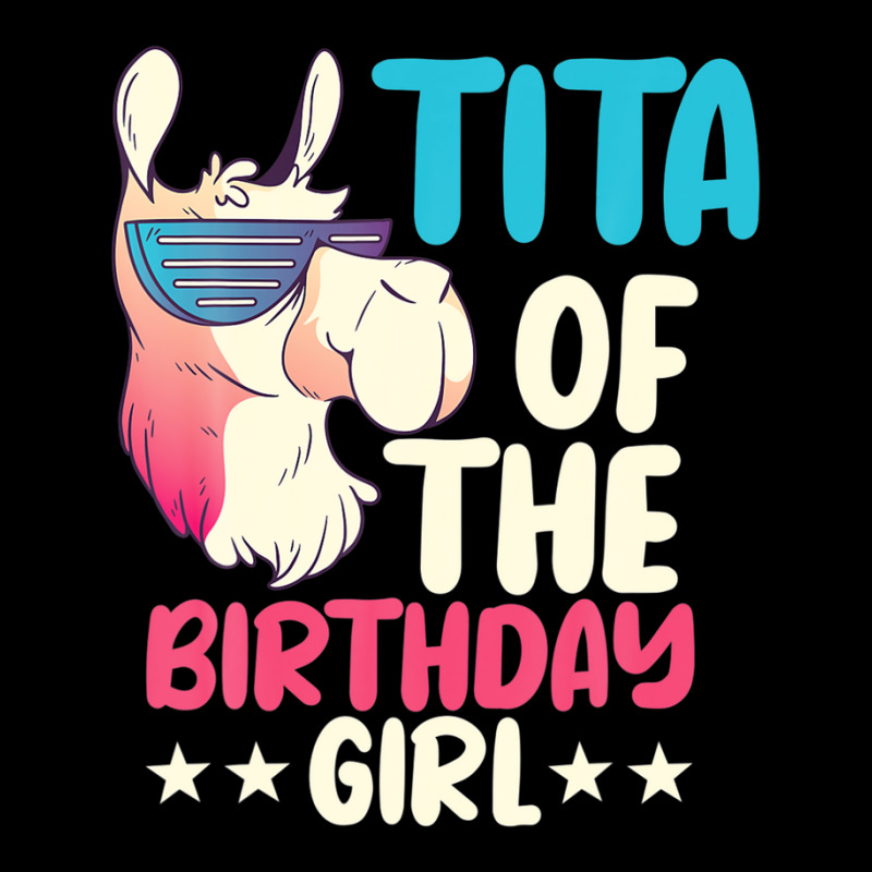 Tita Of The Birthday Girl Llama Bday Alpaca Party Graphic Youth T-shirt | Artistshot