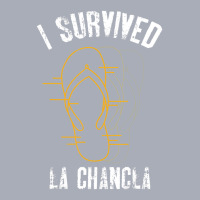 I Survived La Chancla Slippers Mexican Culture Tank Dress | Artistshot