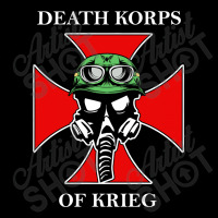 The Death Korps Of Krieg Cropped Hoodie | Artistshot