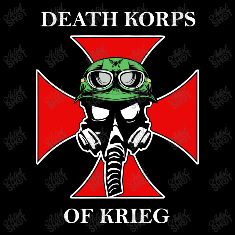 The Death Korps Of Krieg Cropped Hoodie by Aheupote | Artistshot