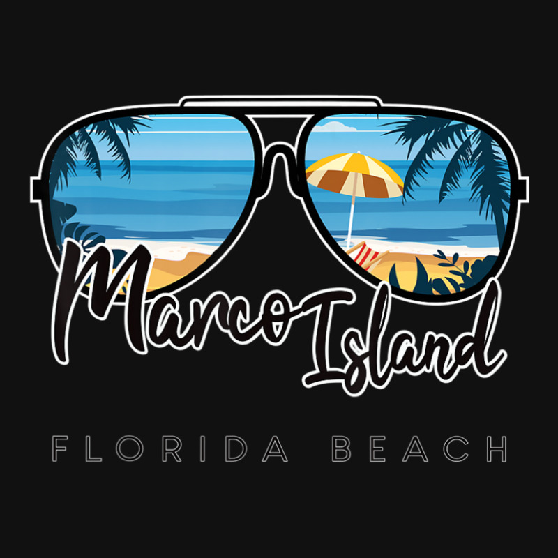 Trending Marco Island Florida Palm Tree Sunglasses Graphic Youth T-shirt by femalesbaubles | Artistshot