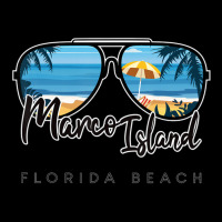 Trending Marco Island Florida Palm Tree Sunglasses Long Sleeve Baby Bodysuit | Artistshot