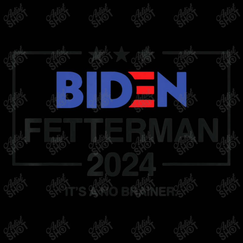 Biden Fetterman 2024 It's A No Brainer Political Unisex Jogger | Artistshot