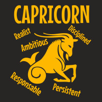 Sign Capricorn Ladies Fitted T-shirt | Artistshot