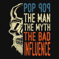 Trending Mens Pop Pop The Man The Myth The Bad Influence Father Day Ornament | Artistshot