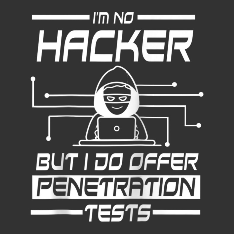 I'm No Hacker But I Do Offer Penetration Test Ethical Joke Baby Bodysuit by tintruong | Artistshot